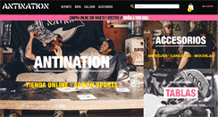 Desktop Screenshot of antination.com