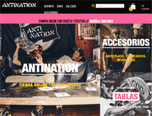 Tablet Screenshot of antination.com